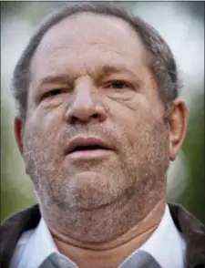  ?? AP PHOTO/NATI HARNIK ?? This file photo shows film producer Harvey Weinstein