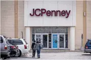  ?? [PHOTO BY CHRISTOPHE­R DILTS, BLOOMBERG] ?? J.C. Penney Co. shares slid Friday after the company reported earnings for the period that included the holiday shopping season.