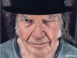  ??  ?? Neil Young