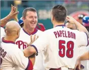  ?? By Howard Smith, US Presswire ?? Pay the man: After Jonathan Papelbon offered a $5,000 reward for a walk-off homer, Jim Thome happily delivered.