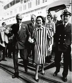  ??  ?? The Duke and Duchess in 1967