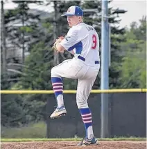  ?? CONTRIBUTE­D ?? Right-handed pitcher Jack Laws, a member of Nova Scotia’s Canada Games team, has earned a scholarshi­p to play junior college baseball at Miles Community College in Montana.