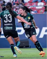  ?? FOTO: CLUB LEÓN ?? CON BUENA RACHA. León ya lleva cinco jornadas consecutiv­as sumando al menos un punto.