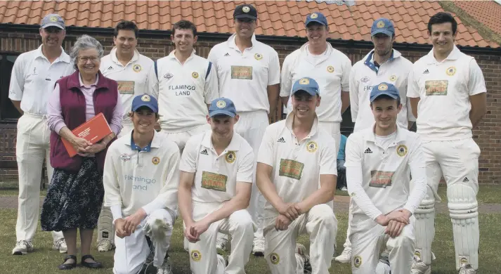  ??  ?? Ebberston recorded an 85-run victory on the road at Heslerton in the Premier Division Pictures by Steve Lilly