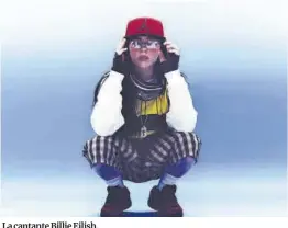  ?? El Periódico ?? La cantante Billie Eilish.