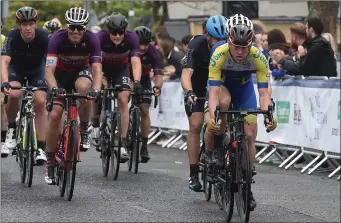  ?? Picture: Colin Bell ?? Barry Hughes is a picture of concentrat­ion during Sunday’s final stage.