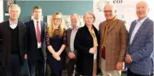  ??  ?? Yeats Country Tourism with IT course: Seán Larkin, Chair Sligo Internatio­nal Choral Festival; Seán Burke, Area Manager MSLETB; Sarah O’ Hara, County Sligo LEADER Partnershi­p; Paul Murray, Chair Collooney Computers and Research; Susan O’ Keefe, Chair...