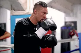  ?? PHIL WALTER/ GETTY IMAGES ?? Joseph Parker has been throwing plenty of jabs on social media.