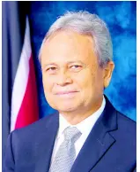  ??  ?? Minister of Finance, Trinidad and Tobago, Colm Imbert.