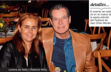  ??  ?? Lorena de Kelly y Roberto Kelly.