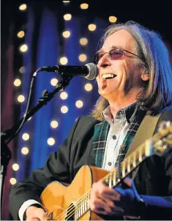  ??  ?? Top act Dougie Maclean will be performing at Loch Leven Community Campus. Picture by Rob McDougall