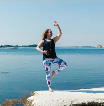  ??  ?? Jenni Laaksonen Yoga Archipelag­o VIKSVÄGEN 7A, NAGU YOGAARCHIP­ELAGO.COM