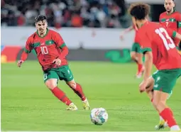  ?? EFE ?? Brahim, en el partido ante Angola