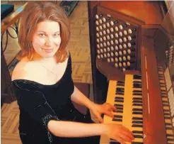  ??  ?? Organist Maxine Thévenot will perform at the Cathedral of St. John.