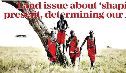  ?? ?? The Oakland Institute reported that the forced displaceme­nt of the Maasai communitie­s, particular­ly the pastoralis­ts who are dependent on the grazing area for their livestock, would only amplify the high rates of poverty.