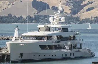 Why is a billionaire s superyacht visiting us PressReader
