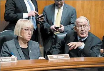  ?? ALEX BRANDON/AP ?? The effort by Patty Murray, D-Wash., and Lamar Alexander, R-Tenn., will begin with hearings starting the week of Sept. 4.