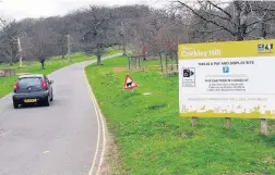  ?? Picture: Mark Watkins ?? Crickley Hill has ANPR Parking Cameras monitoring the car park