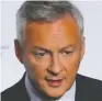  ??  ?? Bruno Le Maire