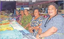  ?? Picture: JONACANI LALAKOBAU ?? Participan­ts from Naitasiri at the expo in Suva last week.