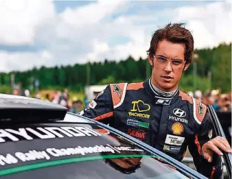  ?? FOTO: IMAGO ?? Thierry Neuville ist der schnellste deutschspr­achige Rallye-Pilot. 2014 gewann der Belgier seine erste WM-Rallye. Ausgerechn­et in Trier, nur 80 Kilometer von seinem Wohnort St. Vith entfernt.