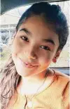  ?? Associated Press ?? Eliahna Torres, 10, was among those shot to death in Uvalde. Her mother has filed a federal lawsuit.