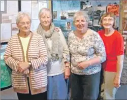  ??  ?? Arisaig Women's Institute members celebrate 100 years.