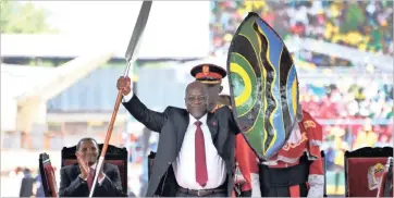  ?? PICTURE: KHALFAN SAID / AP ?? RETROGRESS­IVE: Tanzanian President John Magufuli is tackling extreme corruption, but his approach to women’s attire and HIV/Aids is worrying as it perpetuate­s the unequal treatment of women.