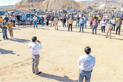  ?? /CORTESÍA FELIPE PRADO ?? La petición es que se protejan las actividade­s de la minera