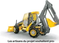  ??  ?? Les artisans du projet souhaitent produire un véhicule dont le poids serait environ 20 % plus léger que ce qui se fait actuelleme­nt sur le marché.