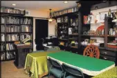  ?? Tonya Harvey Real Estate Millions ?? Jeff and Abigail McBride built a secret library in their eastside home. Jeff McBride teaches magic classes there.