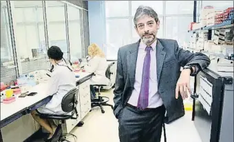  ?? SERGI ALCÁZAR BADIA / ARXIU ?? Carlos Buesa és fundador i conseller delegat d’Oryzon Genomics