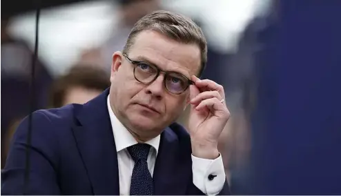  ?? ?? Le Premier ministre finlandais Petteri Orpo a été sévèrement critiqué par les eurodéputé­s de gauche