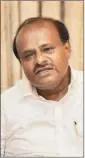  ?? ?? JD(S) leader H D Kumaraswam­y