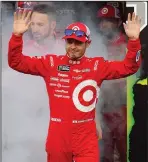  ?? JEFF SINER/TRIBUNE NEWS SERVICE ?? NASCAR driver Kyle Larson and his team are introduced prior to the NASCAR Monster Energy All-Star Race on May 20 in Concord, N.C.