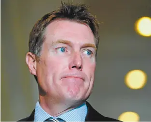  ??  ?? Attorney-General Christian Porter in Canberra, this week.