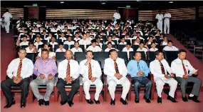  ??  ?? The first two seminars of the year 2016 were held in Ananda College, Colombo and the Cultural Centre in Bibile.