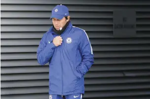  ?? GETTY ?? With pressure mounting at Chelsea, Antonio Conte could soon be out in the cold