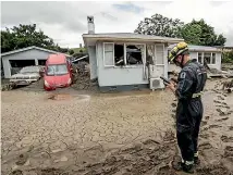  ?? CHRIS SKELTON/ STUFF ?? The ruined homes from Cyclone Gabrielle have exacerbate­d the country’s housing issues.
