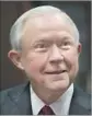  ?? Molly Riley Associated Press ?? SEN. Jeff Sessions (RAla.) is Donald Trump’s pick for attorney general.
