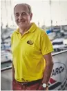  ??  ?? Top: fireworks over the ARC fleet in Las Palmas marina.Left: Andrew Bishop, MD of World Cruising, has expanded the rally routes