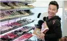  ??  ?? Excesses:
Kane Lim in episode 4 of the crazy LA reality series ‘Bling Empire’. /Netflix