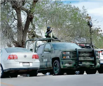  ?? HERALDO DE CHIHUAHUA ?? El supuesto combate al crimen se tradujo en crímenes/EL