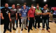  ?? Jason Fochtman ?? Sports starts, actors and profession­al bowlers competed during the CP3 PBA Celebrity Invitation­al at Bowlero, Thursday, Nov. 30, 2017, in The Woodlands.