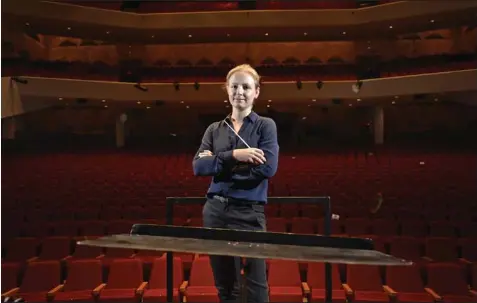  ?? TORONTO STAR FILE PHOTO ?? Gemma New, music director of the Hamilton Philharmon­ic Orchestra, says the upcoming season is designed to reach as many people as possible.