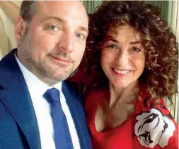  ??  ?? La coppia Giacomo Stucchi e Silvia Lanzani si sposeranno nei prossimi mesi