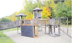  ?? Foto: Andreas Brücken ?? Gute Noten hat etwa der Spielplatz im Sendener Stadtpark bekommen, da er auch für ältere Kinder attraktiv sei.