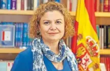  ?? ?? La decana del Colegio de Registrado­res de España, María Emilia Adán.