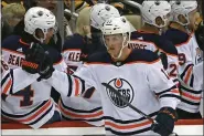  ?? ASSOCIATED PRESS FILE ?? The Oilers’ Colby Cave is shown on Nov. 2, 2019.
