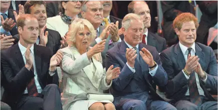  ?? FACUNDO ARRIZABALA­GA/EPA ?? Camilla Parker Bowles was a source of resentment for William and Harry, a new Prince Charles bio says.